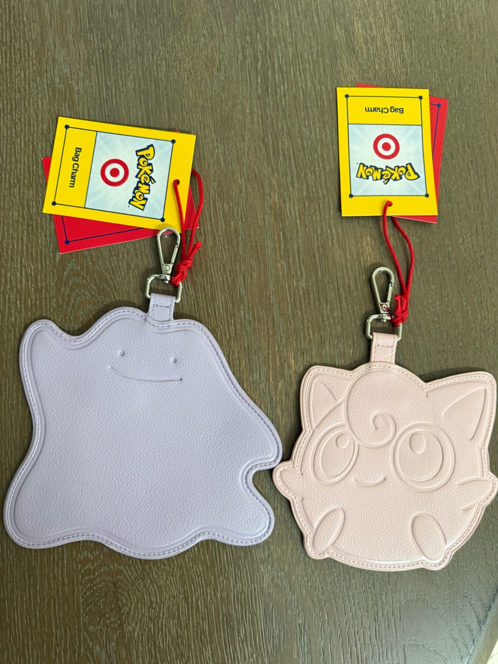 NWT x Target Pokemon Bag Charm set of 2